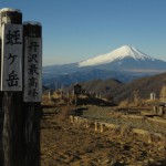 冬の朝、そして夏の富士山