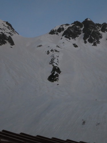 2016,残雪の奥穂高岳は感謝の山